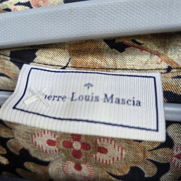 Pierre Louis Mascia Silk Maxi Dress Size M - Picture 3 of 5